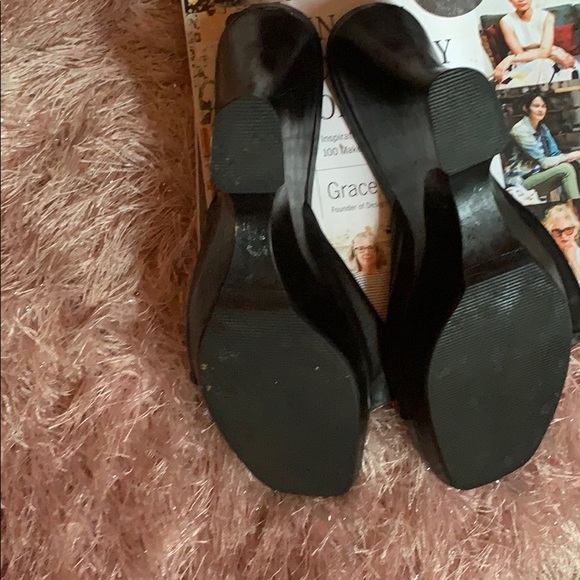 Steve Madden LEATHER wedges - Picture 3 of 4